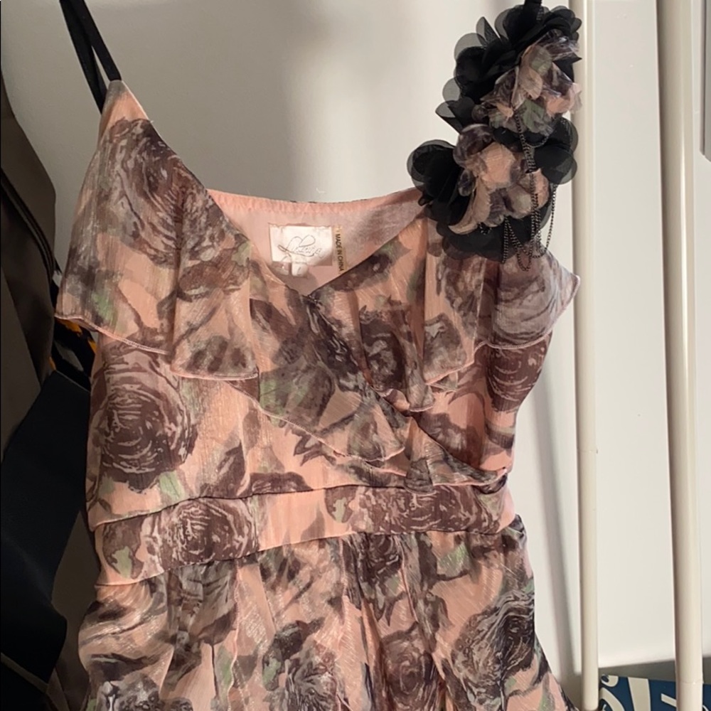 Pink Floral Dress